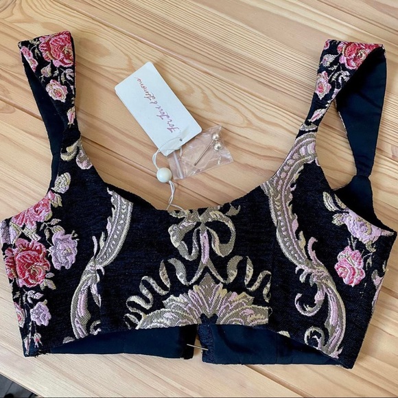 For Love & Lemons Brocade Top - Picture 4 of 7
